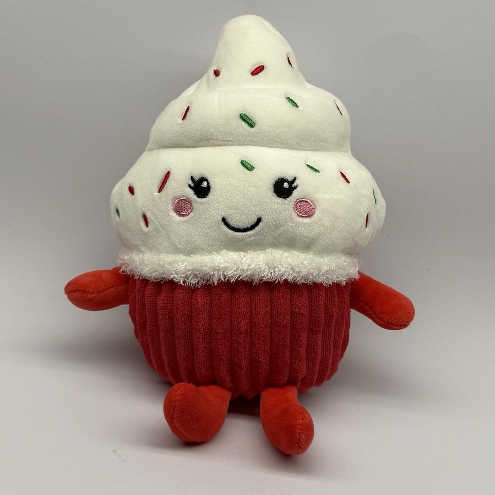 Christmas Cupcake Plush Red And Green‎